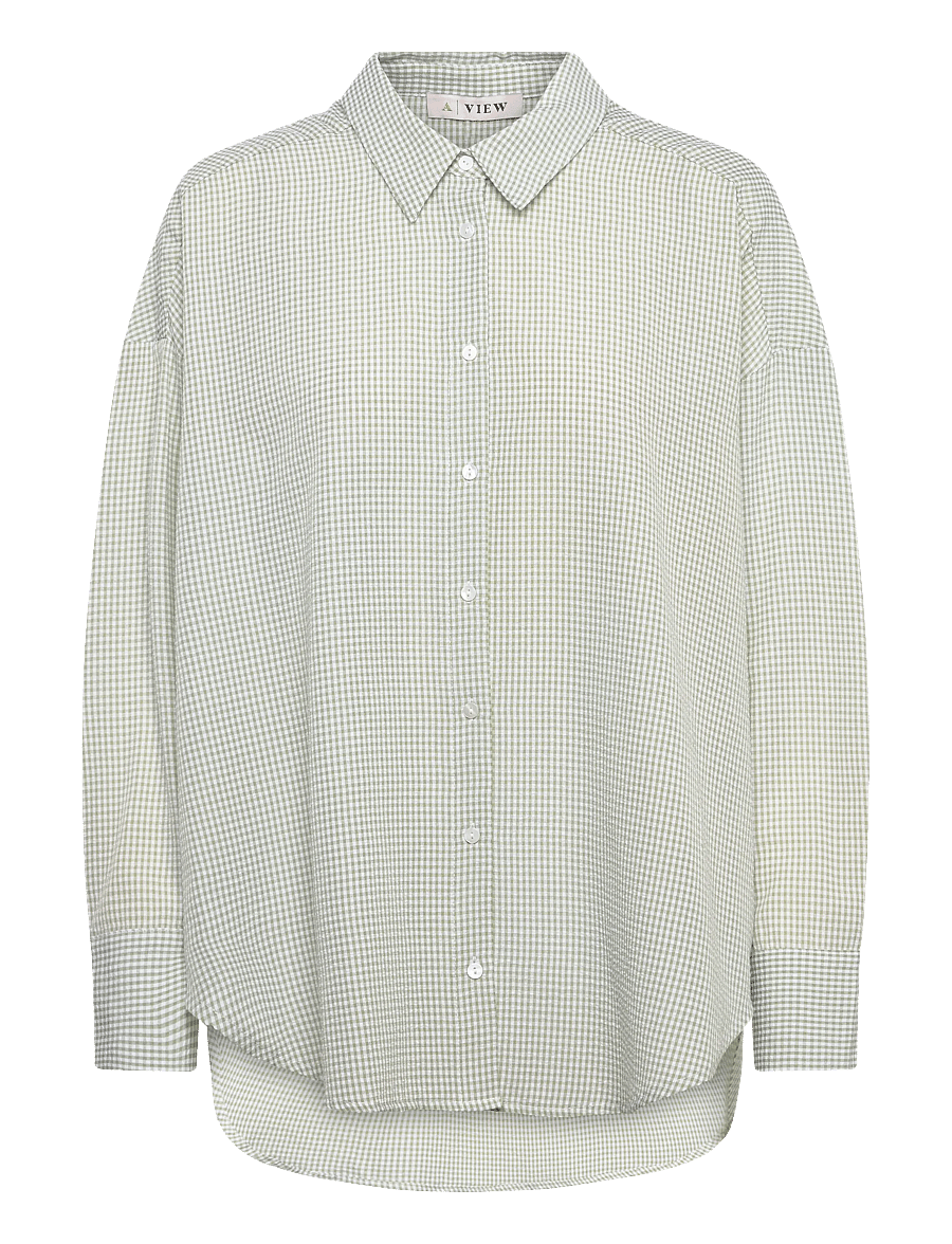 A-View - Sonja shirt - overhemden met lange mouwen - light green - 1