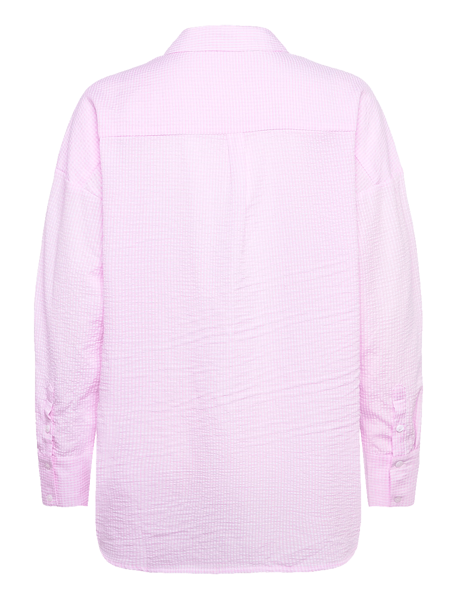 A-View - Sonja shirt - langærmede skjorter - pale rose - 2