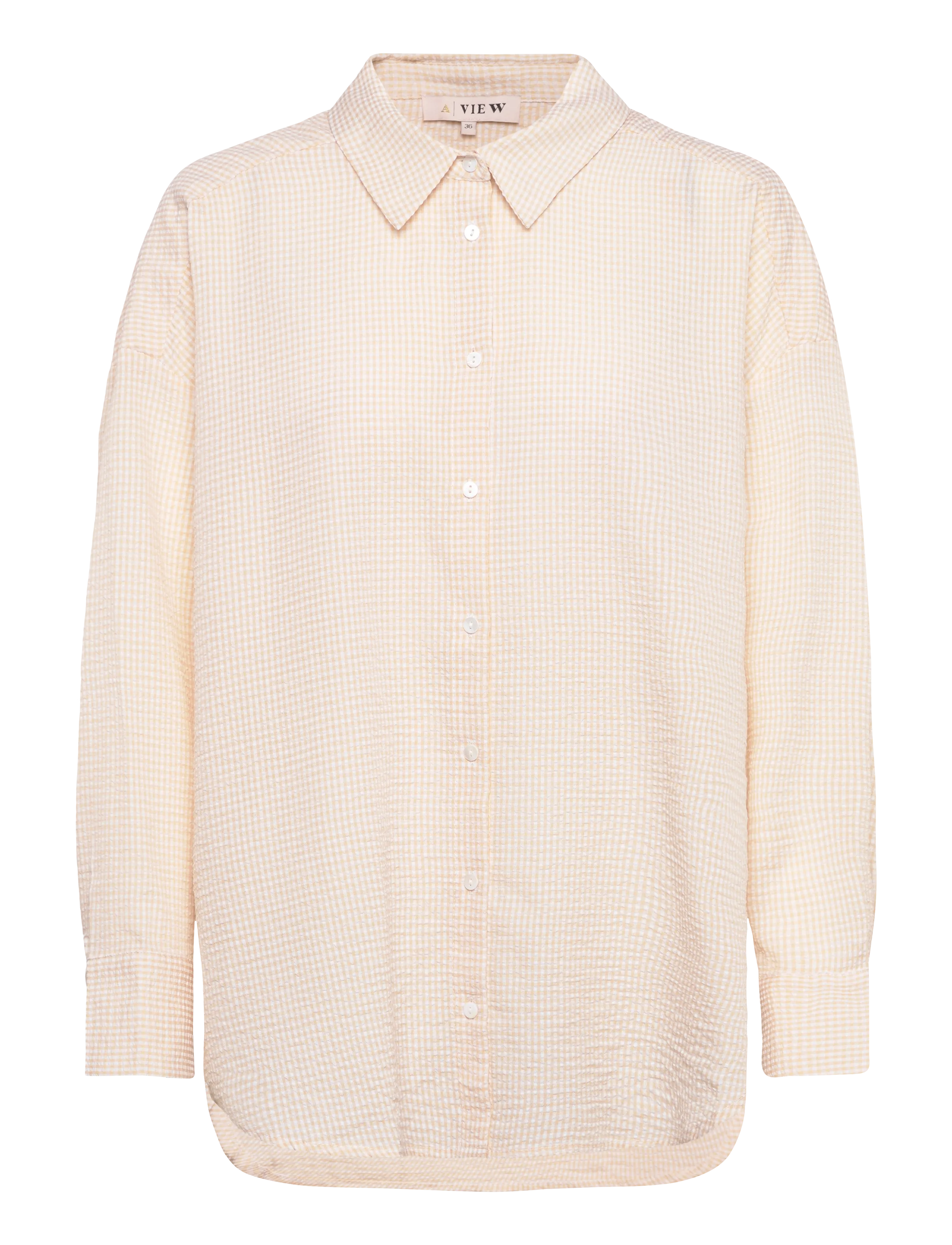 A-View Sonja shirt - Puserot & kauluspaidat - PALE YELLOW / yellow