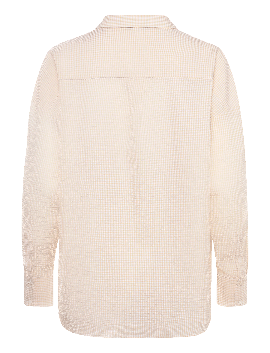 A-View - Sonja shirt - langärmlige hemden - pale yellow - 2