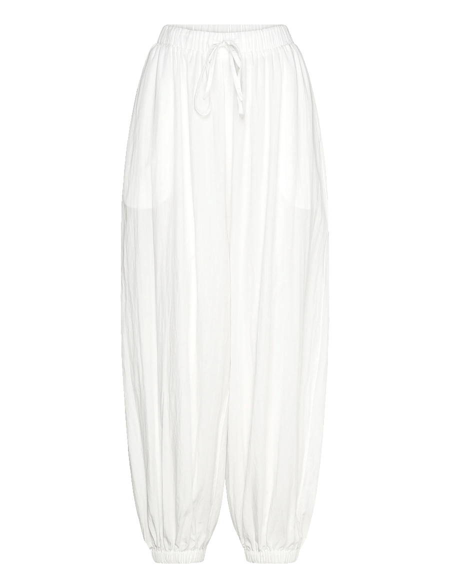 A-View - Manon balloon pants - hosen mit geradem bein - white - 1