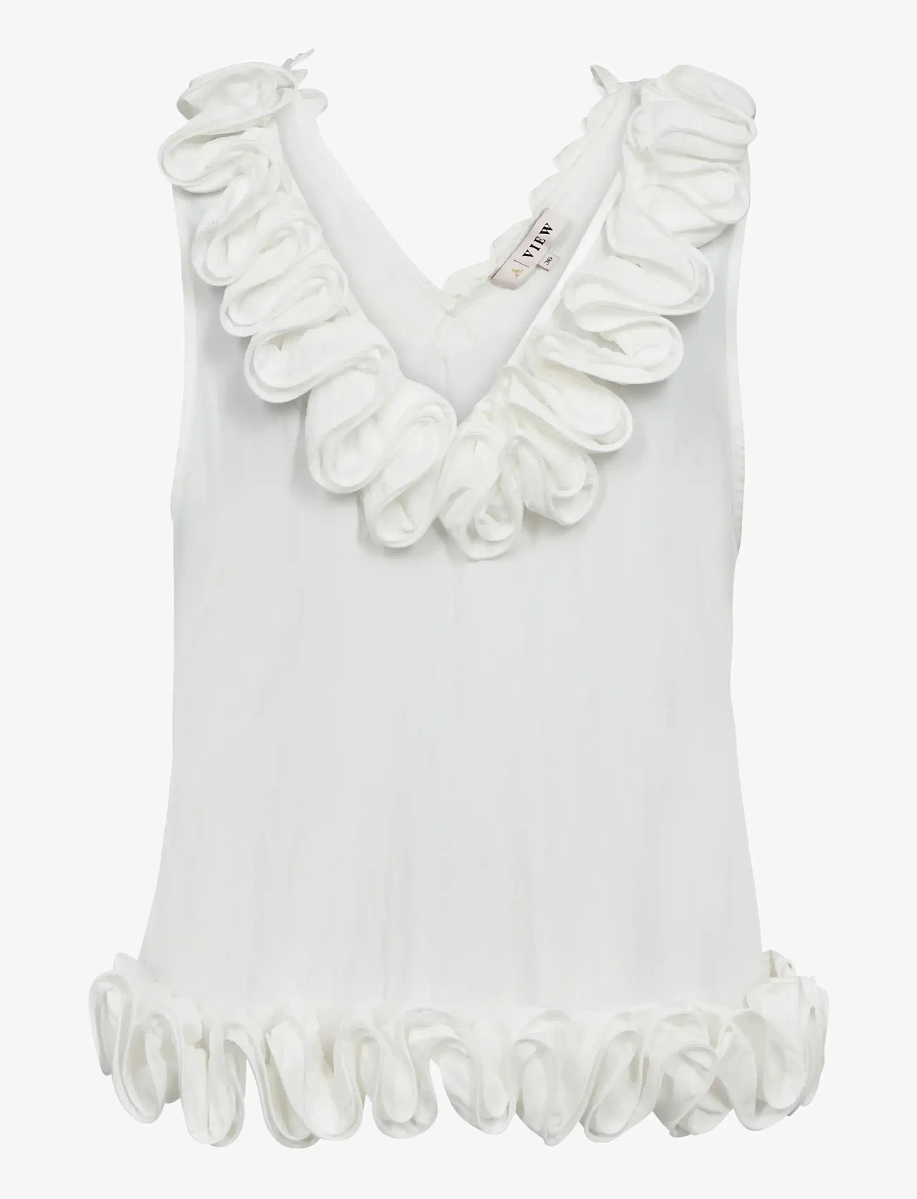 A-View - Vidaisy top - sleeveless tops - white - 2