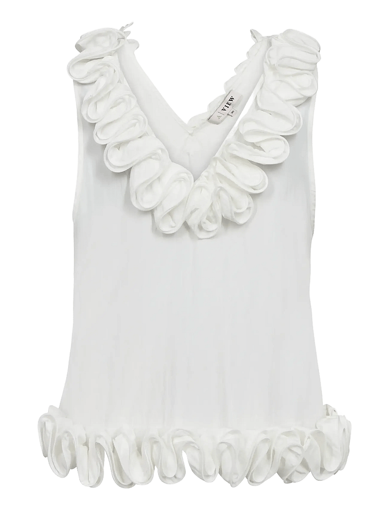 A-View - Vidaisy top - sleeveless tops - white - 2