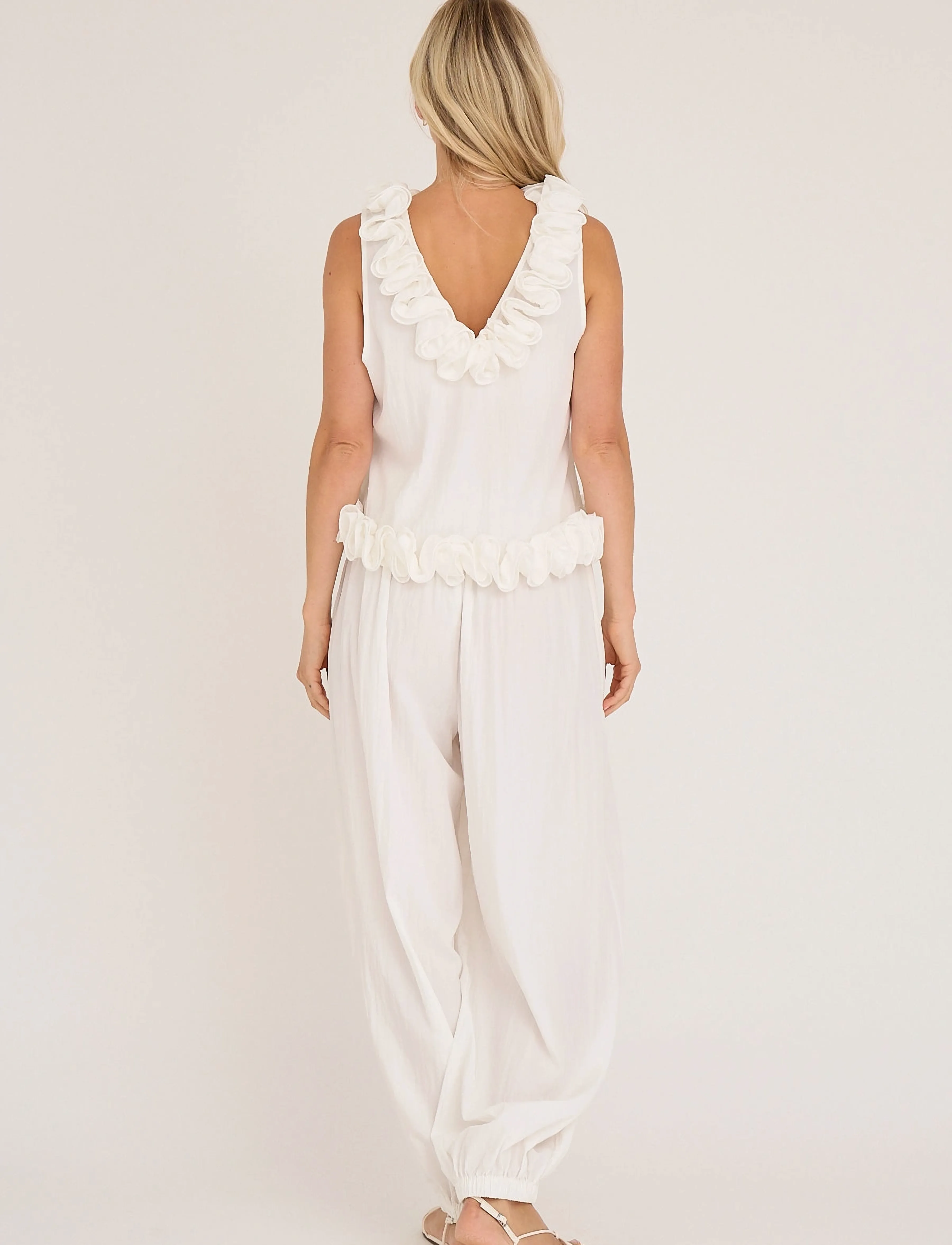 A-View - Vidaisy top - Ärmellose tops - white - 3
