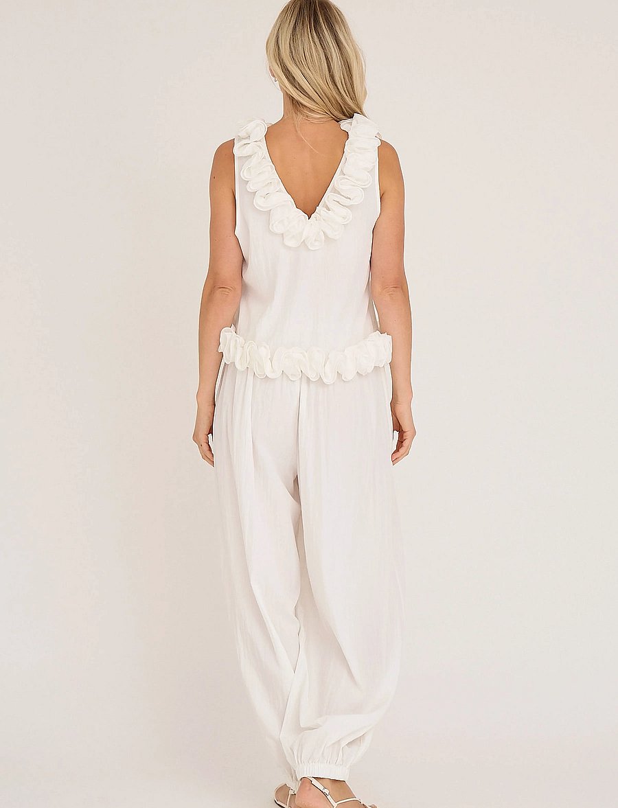 A-View - Vidaisy top - Ärmellose tops - white - 3