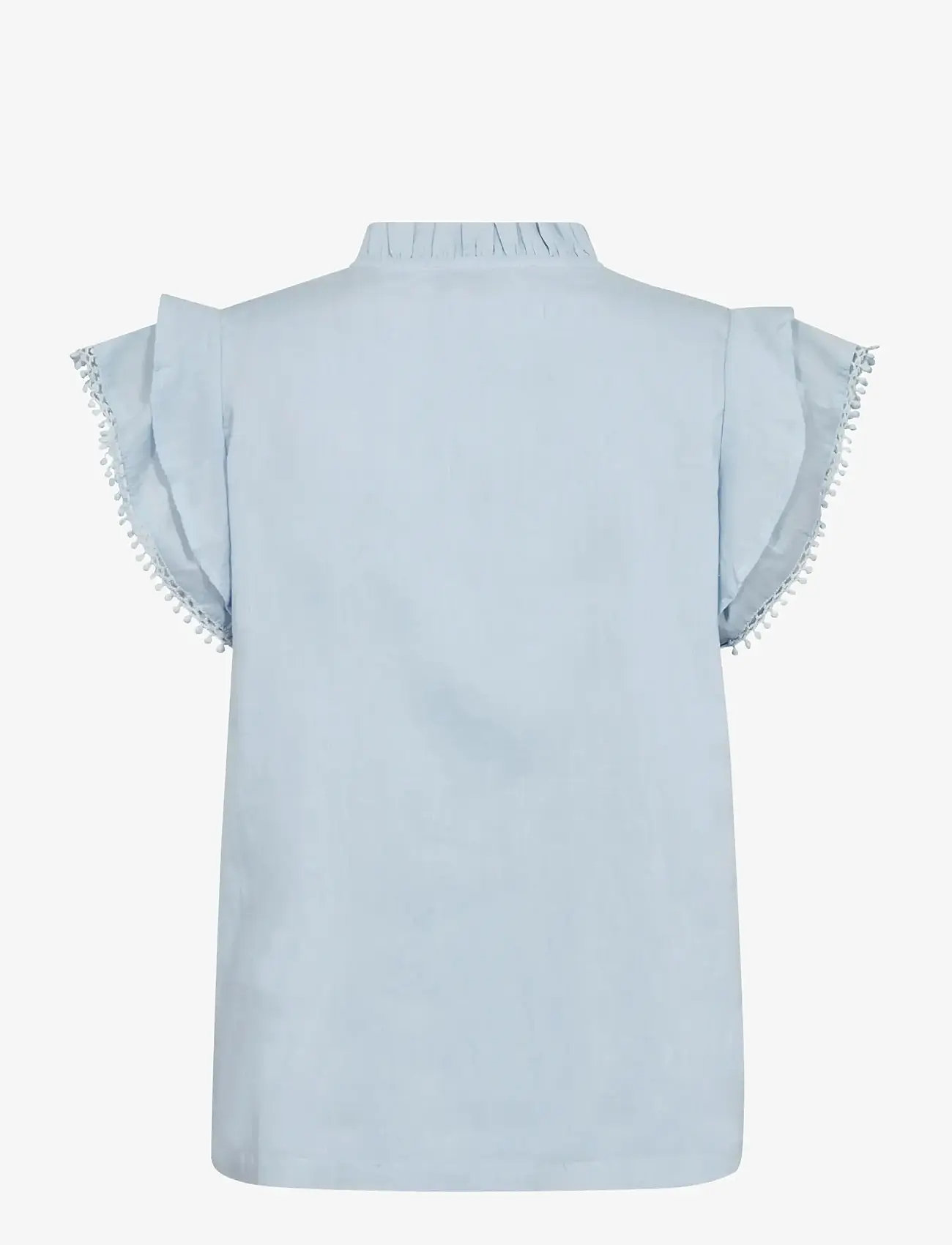 A-View - Avery top - kurzämlige blusen - light blue - 2