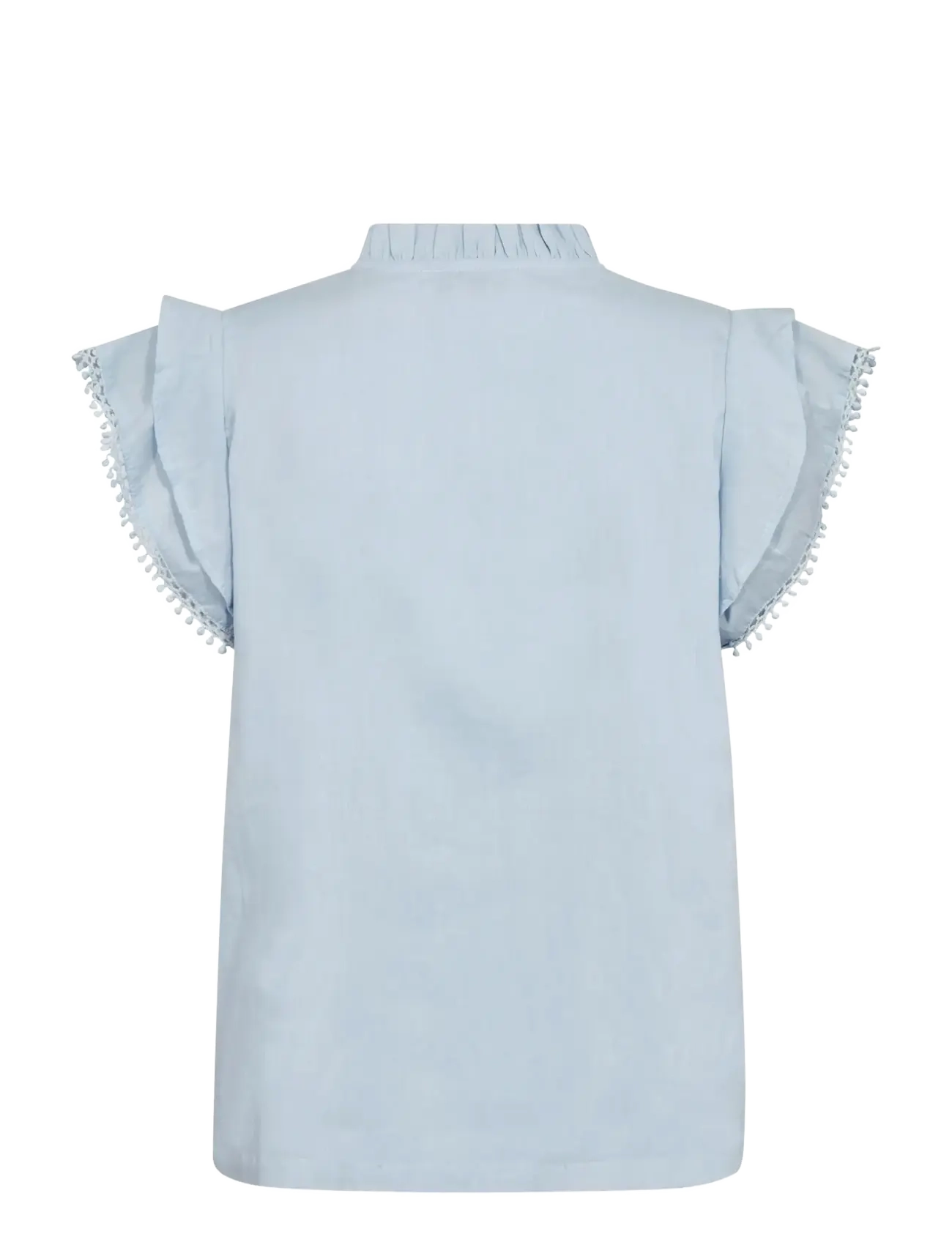 A-View - Avery top - kurzämlige blusen - light blue - 2
