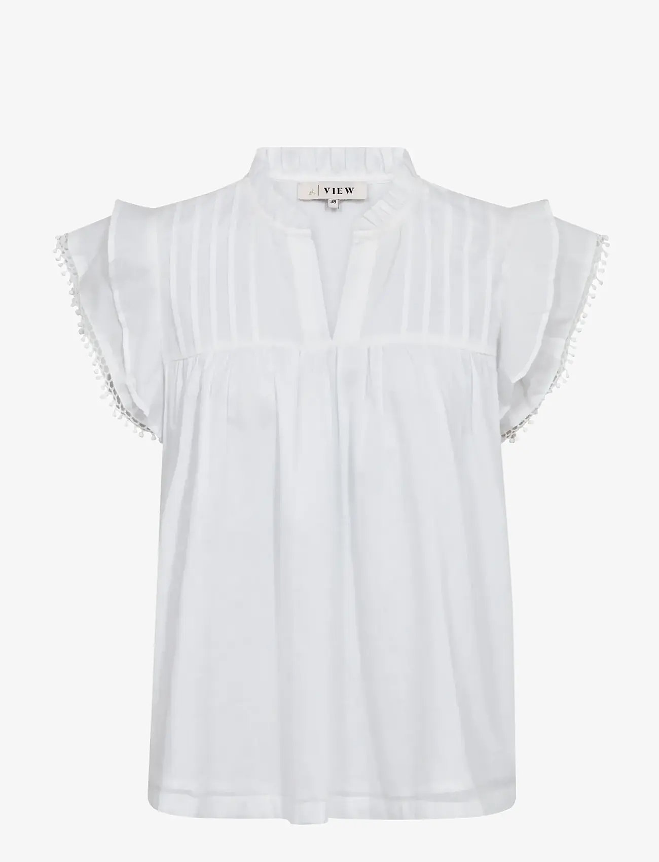 A-View - Avery top - kurzämlige blusen - white - 1