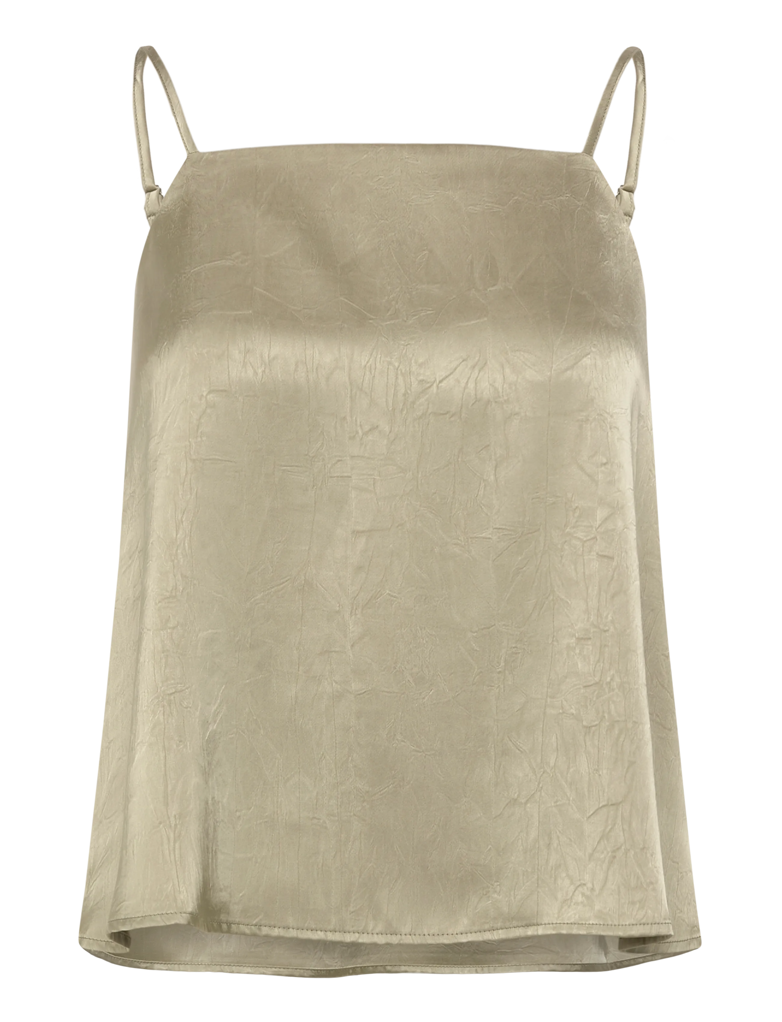 A-View Emily strap top - Vaatteet - DUSTY GREEN / green