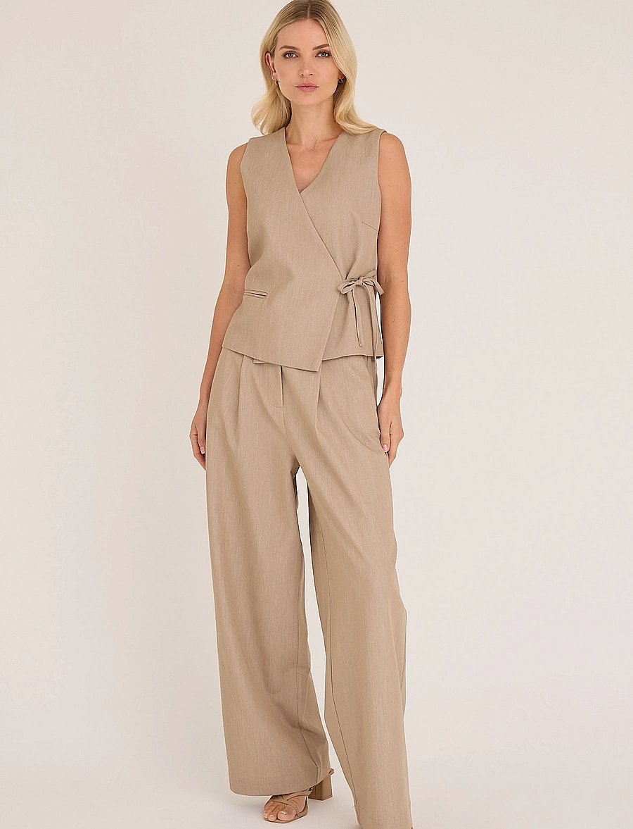 A-View - Allium vest - vester - light brown - 0