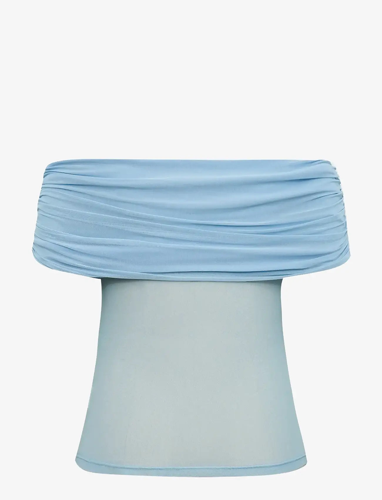 A-View - Kit Off shoulder Blouse - sleeveless blouses - light blue - 2