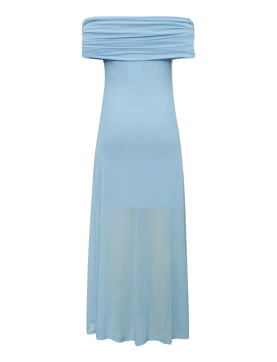 A-View - Kit Off shoulder Dress - abendkleider - light blue - 2