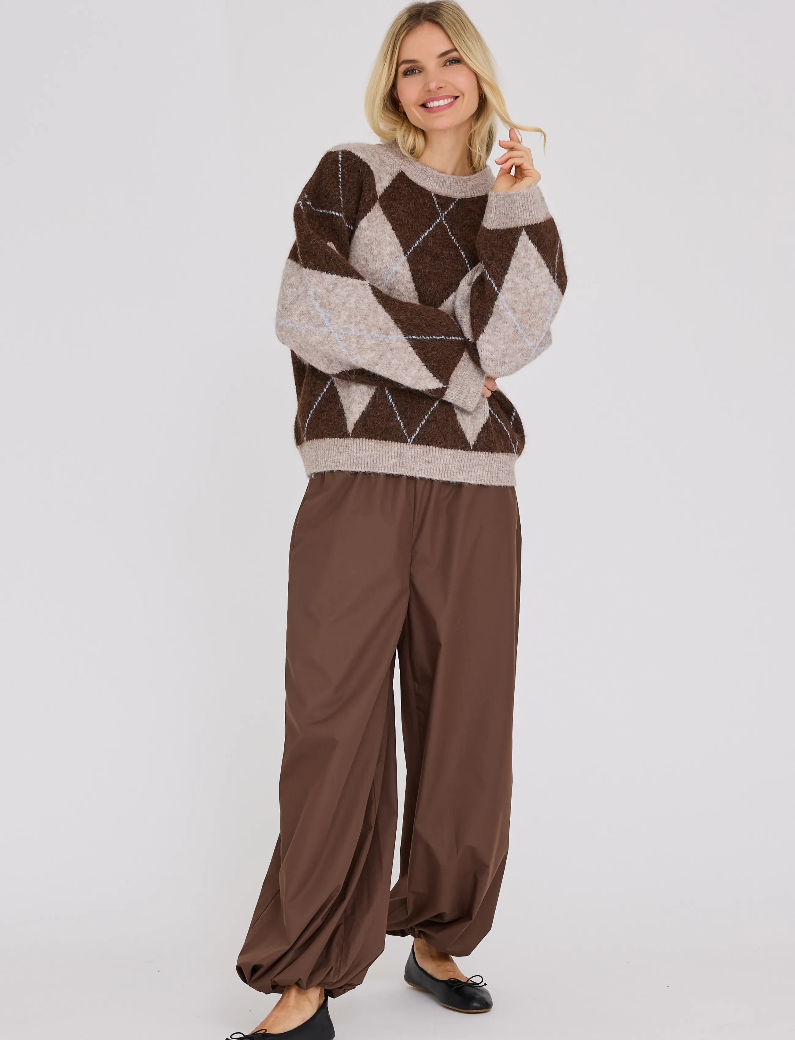 Harlekin Knit Pullover