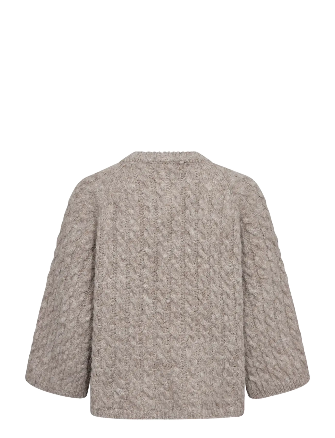 A-View - Kabba new knit cardigan - cardigans - light brown - 2