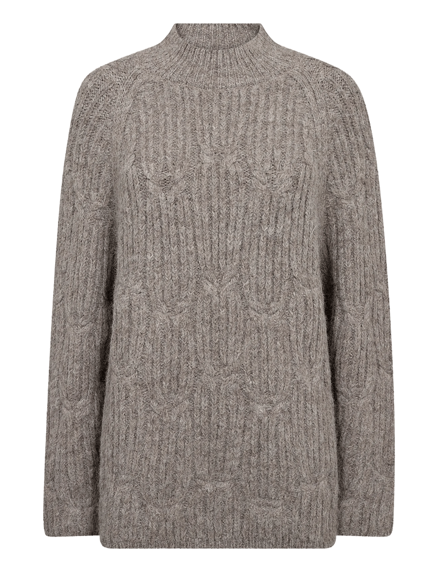 A-View - Kabba knit pullover - light brown - 1