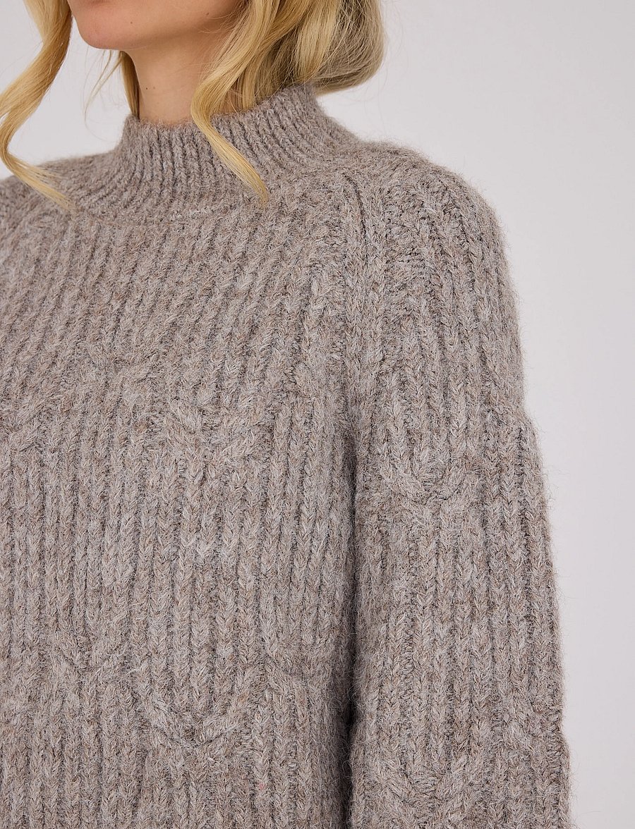 A-View - Kabba knit pullover - light brown - 3