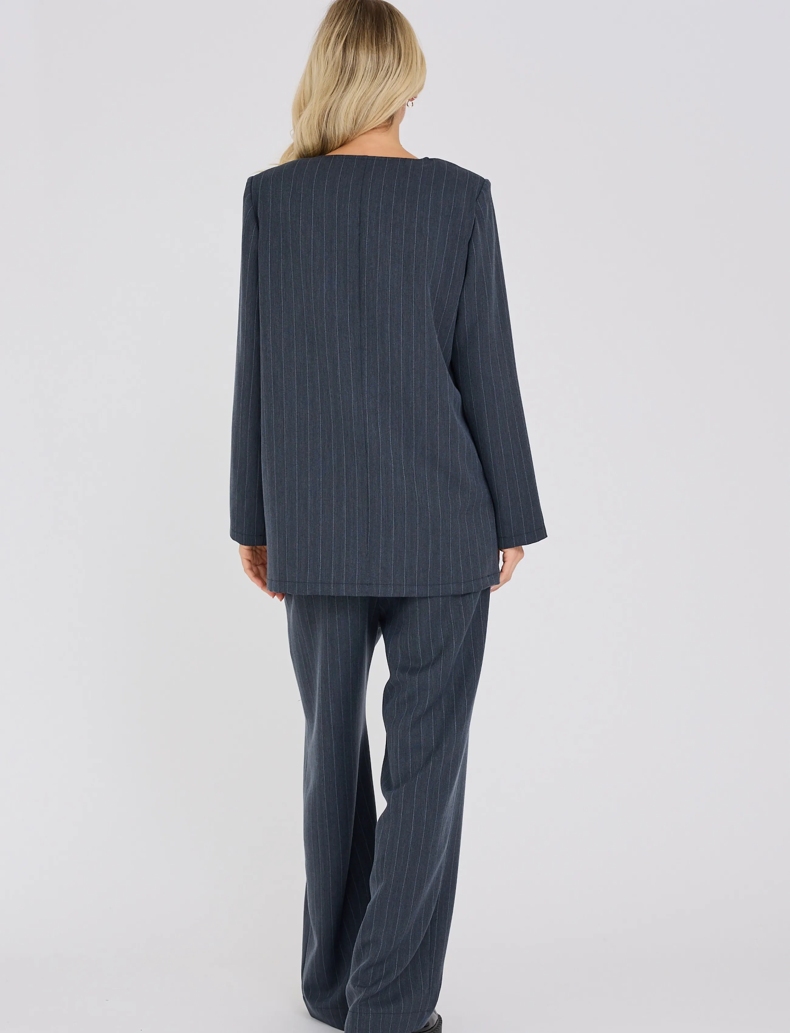 A-View - Atena pants - anzugshosen - dark grey - 3