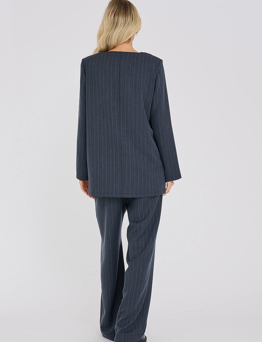 A-View - Atena pants - anzugshosen - dark grey - 3