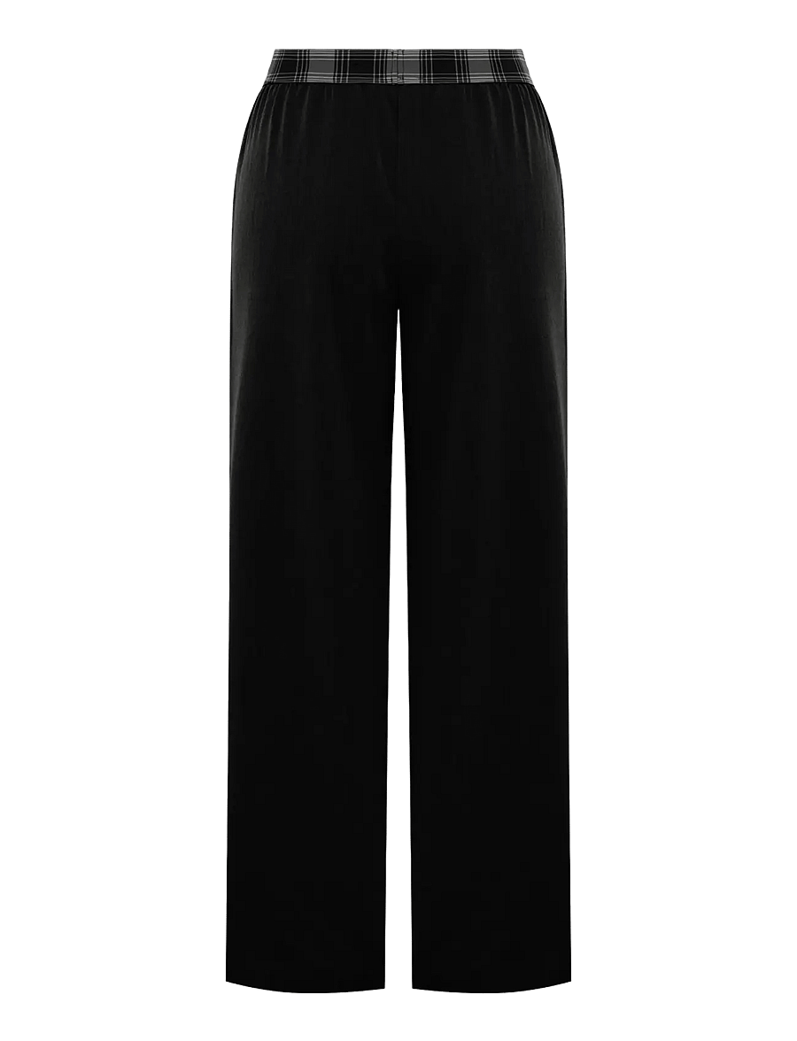 A-View - Anabrit pants - hosen mit weitem bein - black - 1