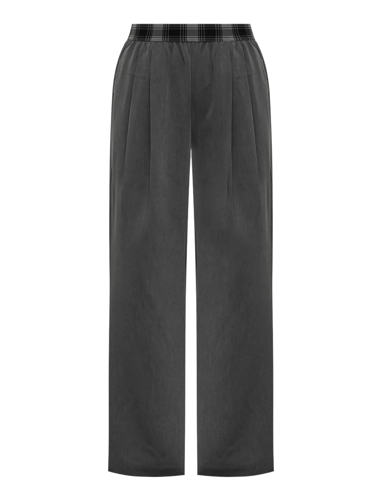 A-View - Anabrit pants - wide leg trousers - dark grey - 1