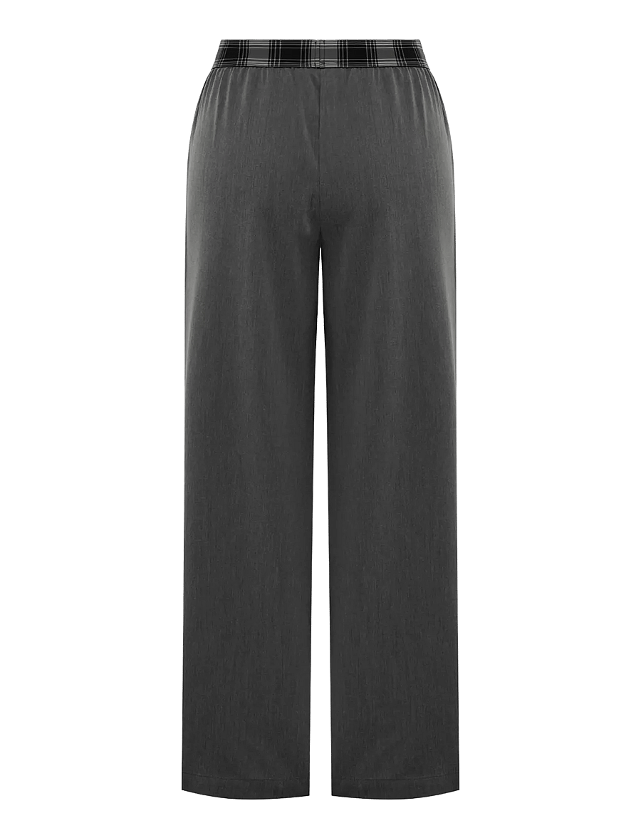 A-View - Anabrit pants - hosen mit weitem bein - dark grey - 2
