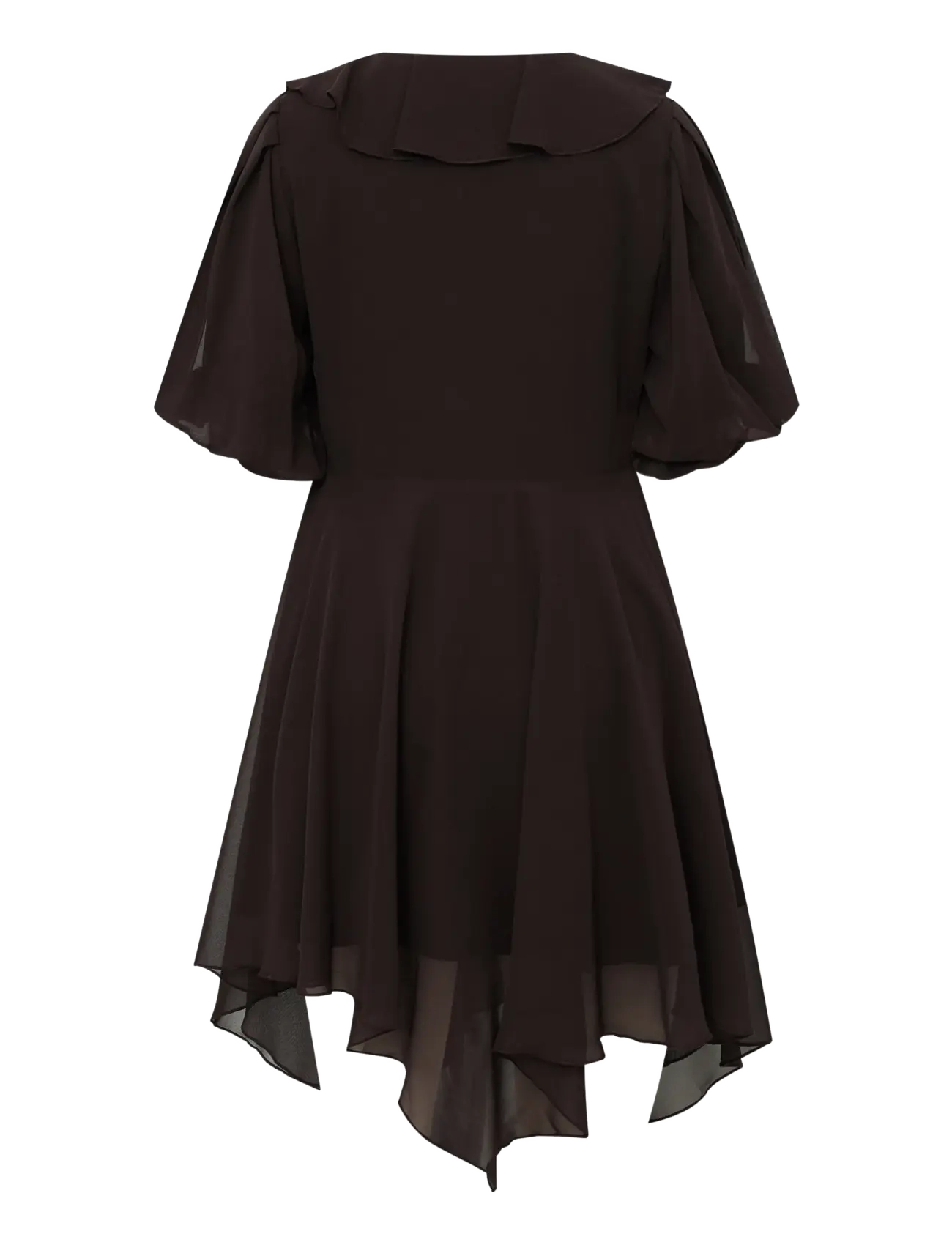 A-View - Flouncy dress - brown - 2