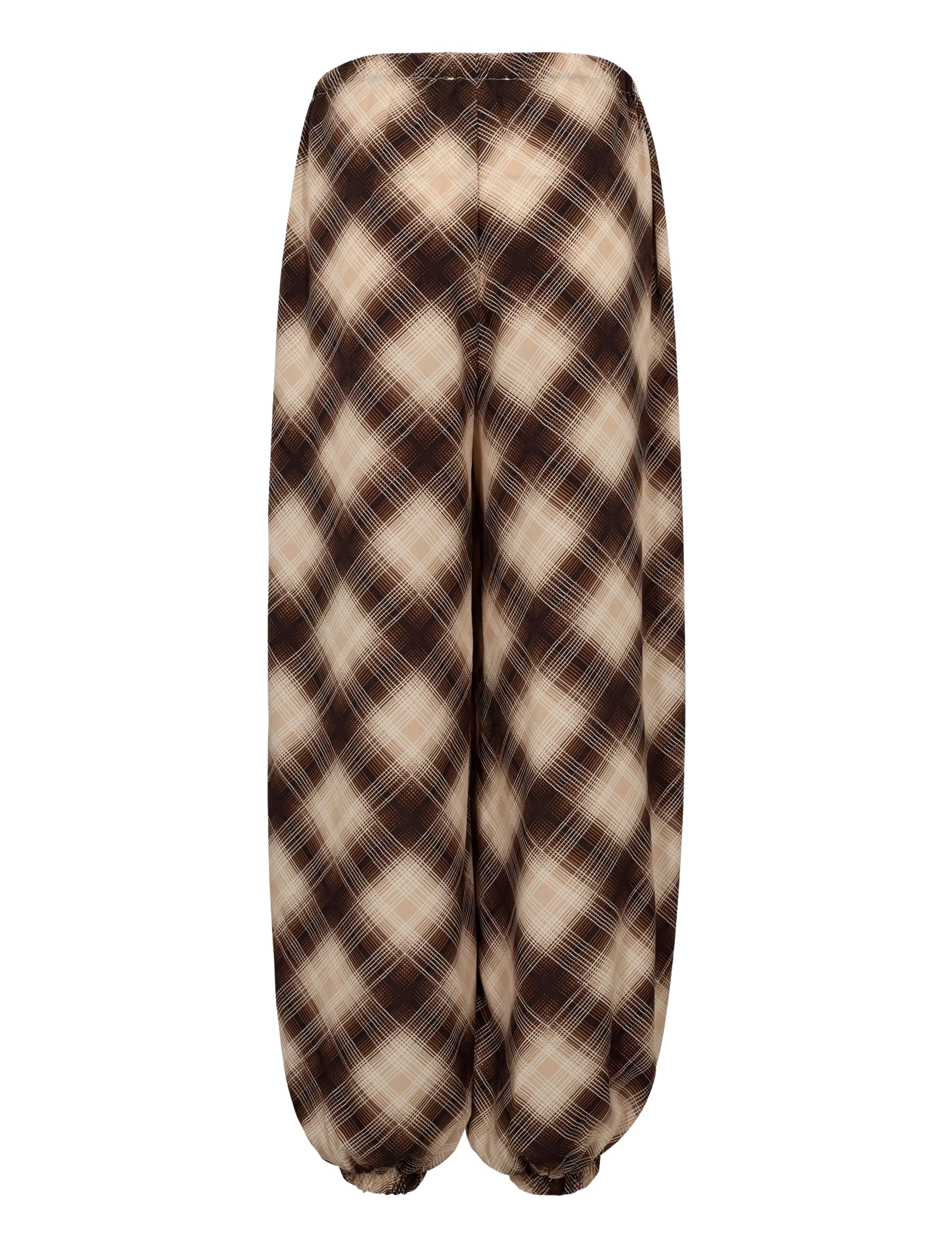 A-View - Elsi pants - barrelbyxor - brown/sand - 2