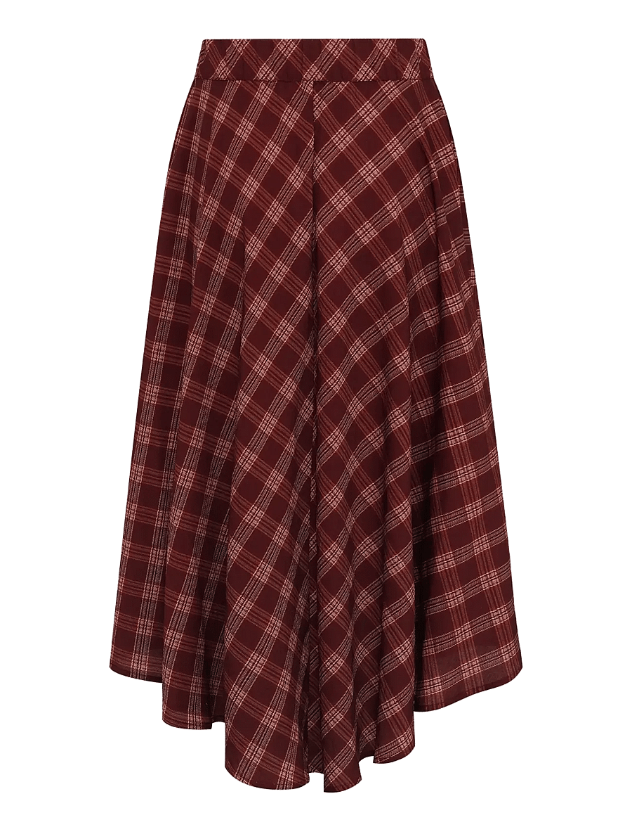 A-View - Kanta skirt - midi-röcke - deep burgundy - 2