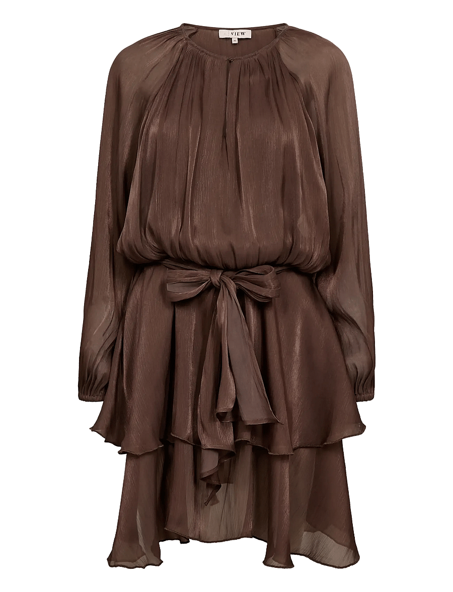 A-View - Ovena dress - cocktailkjoler - dark brown - 1