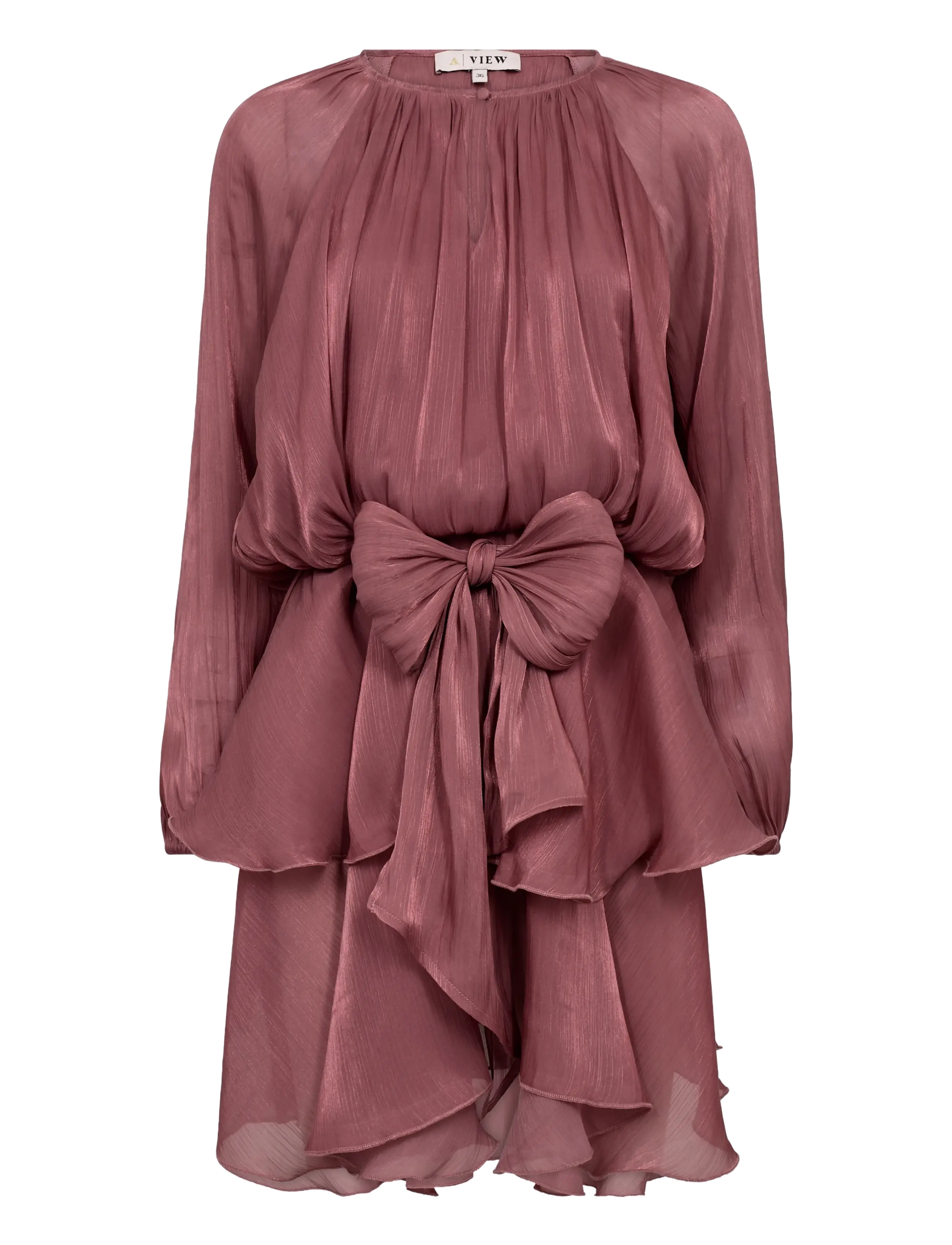 A-View - Ovena dress - old rose - 1