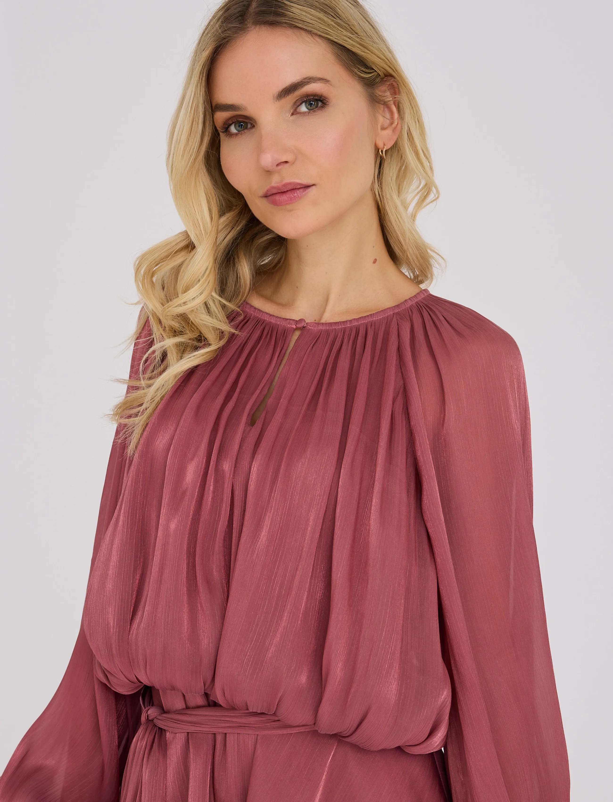 A-View - Ovena dress - old rose - 4