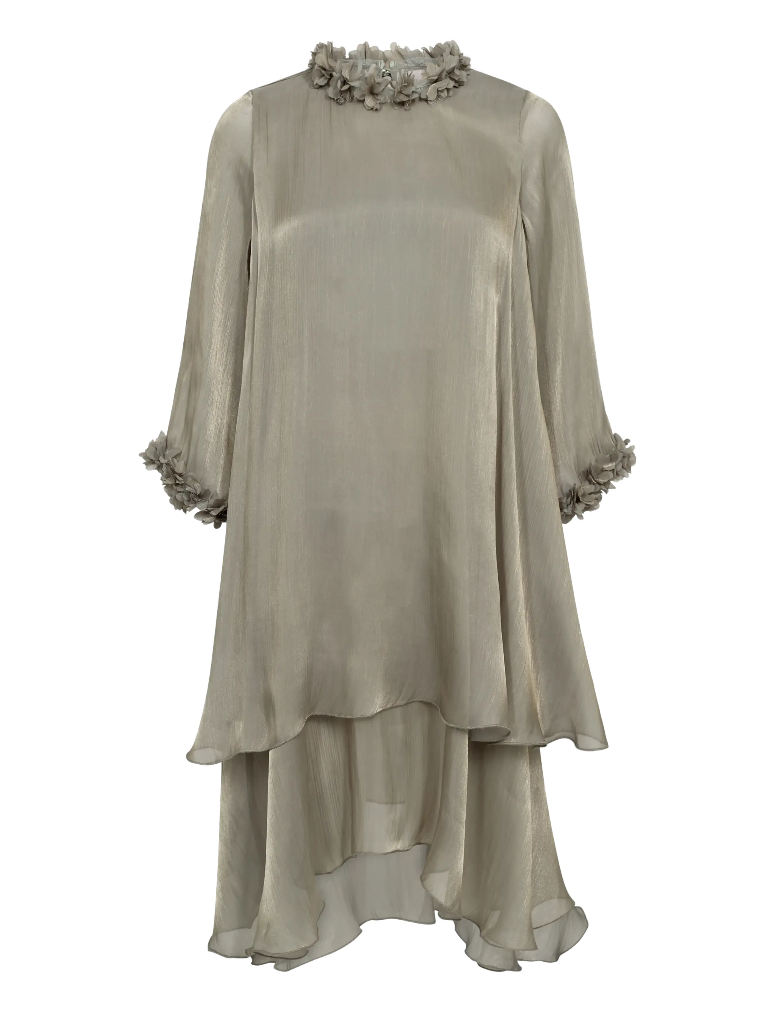 A-View Daisina dress - Inspiration - DUSTY GREEN / khaki/green