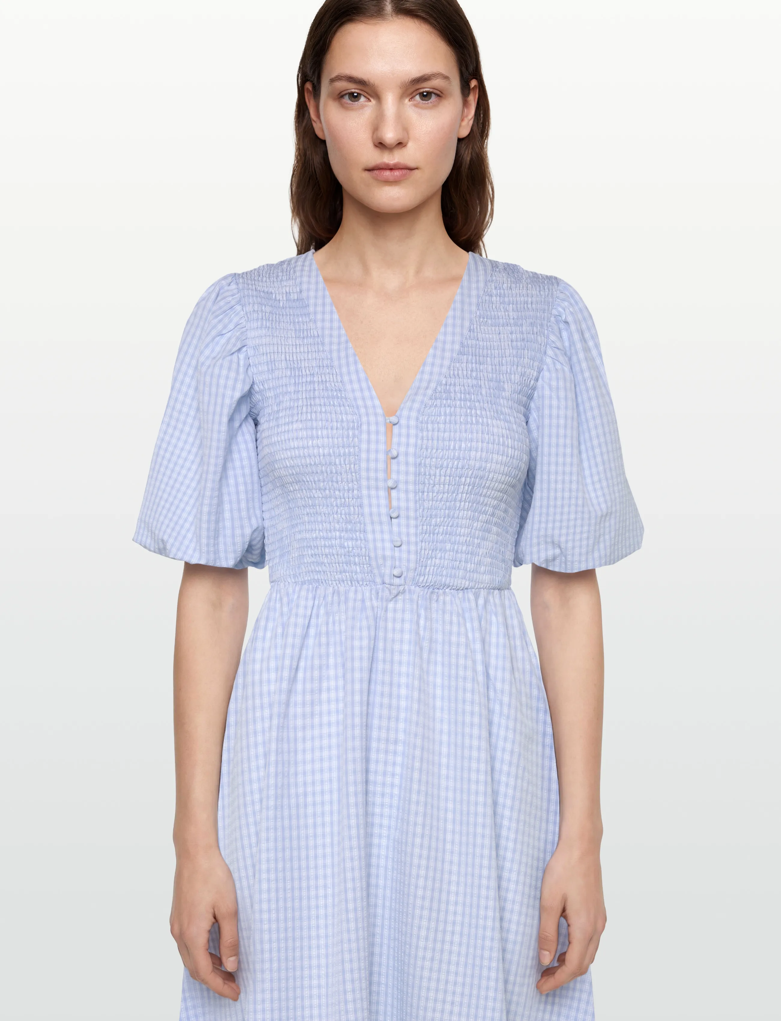 A-View - Tabita new dress - midikleider - light blue - 3
