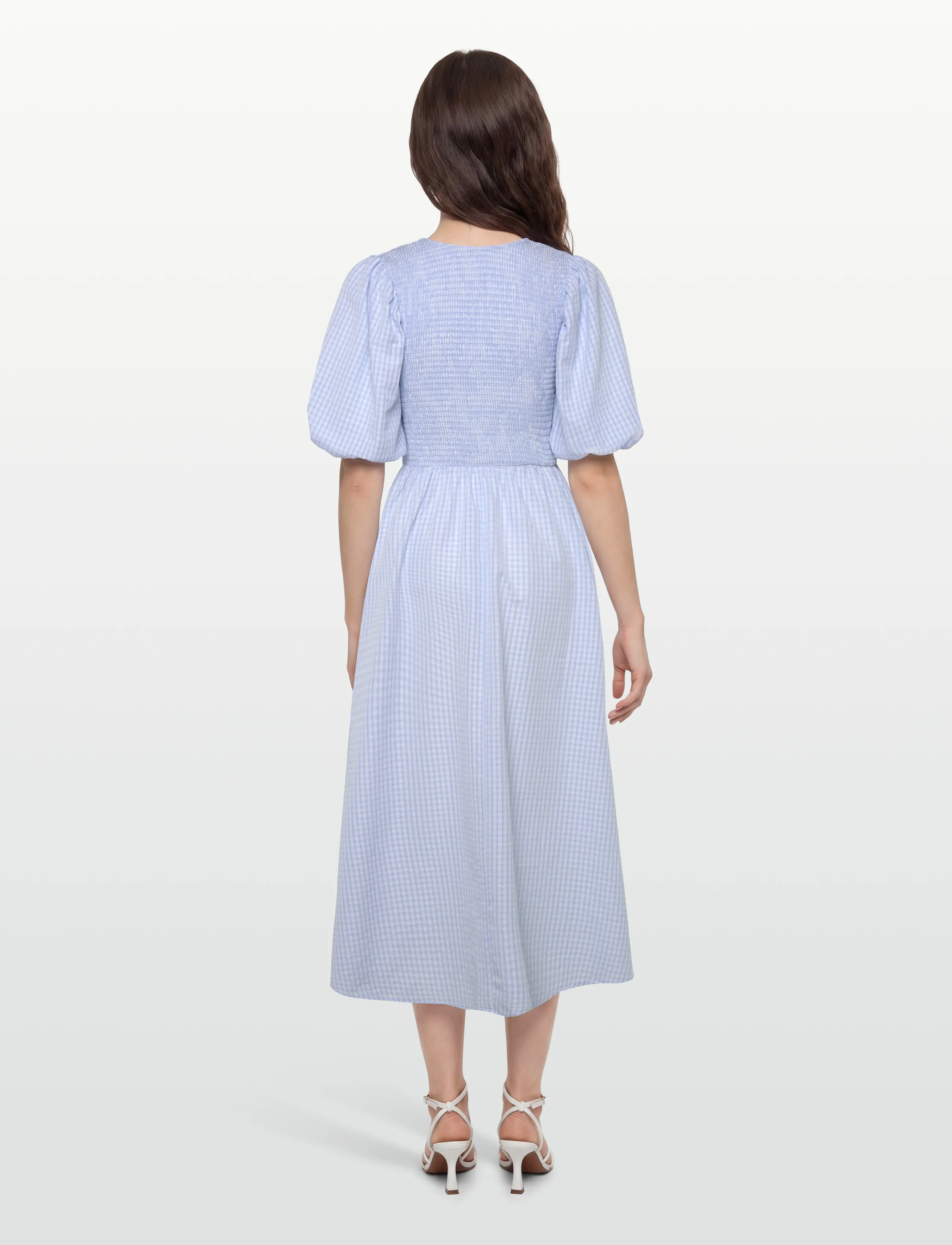 A-View - Tabita new dress - midikleider - light blue - 4
