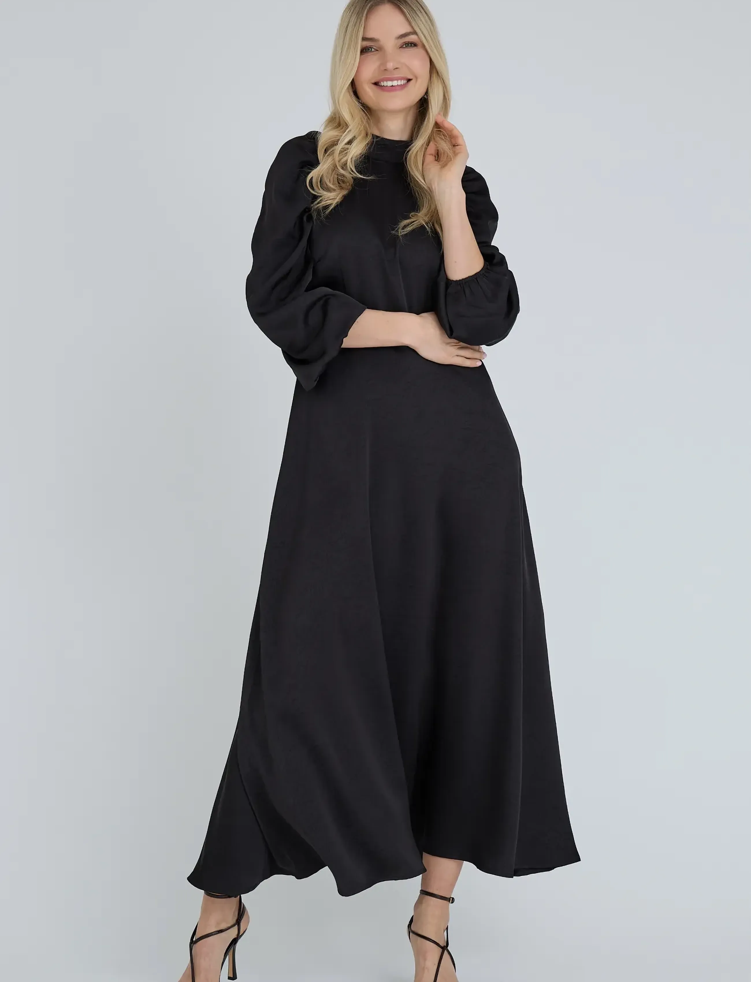 A-View Ferina dress - Kleidung - BLACK / black