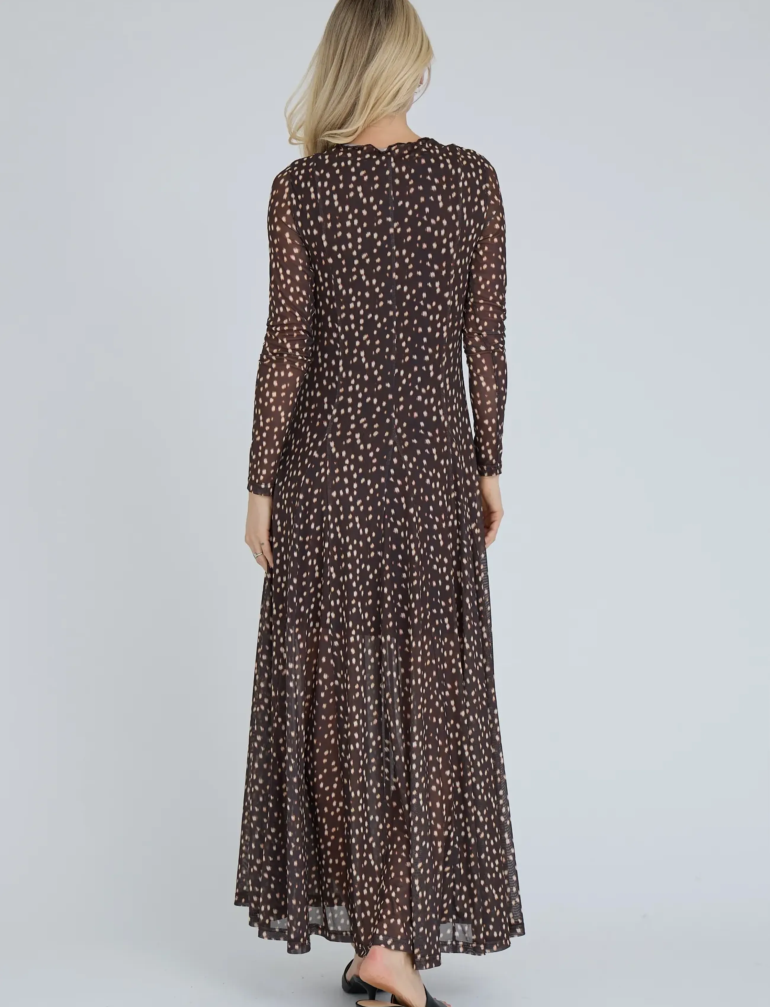 A-View - Messa Bambi dress - dark brown - 3