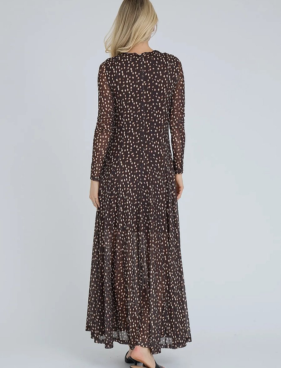 A-View - Messa Bambi dress - dark brown - 3
