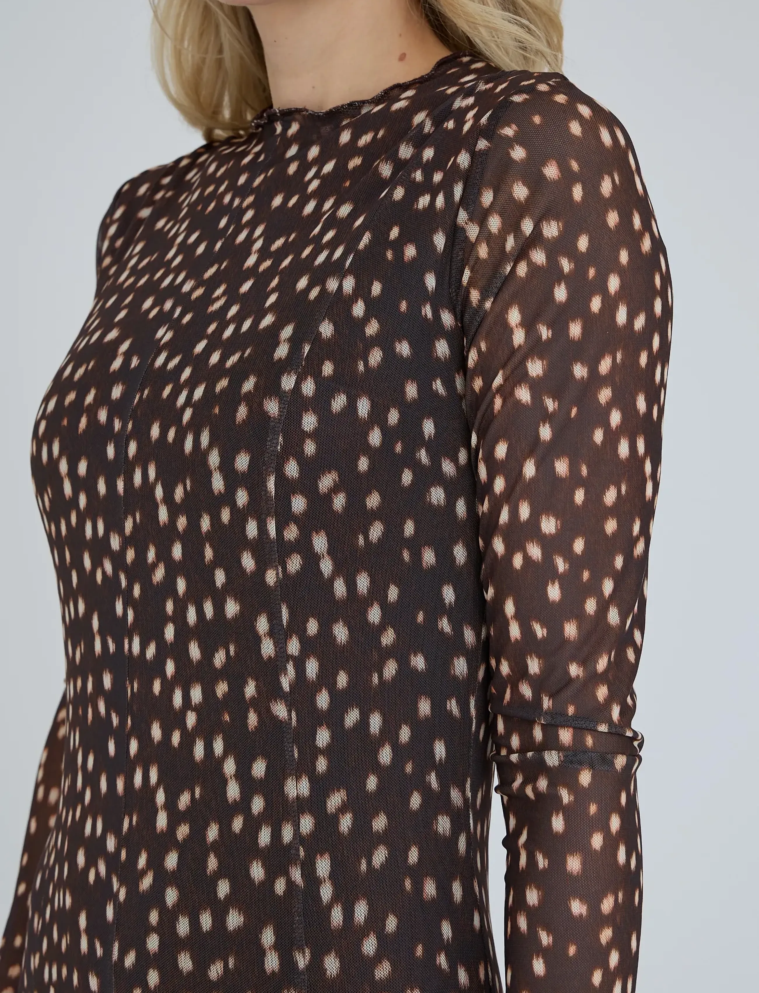 A-View - Messa Bambi dress - dark brown - 4