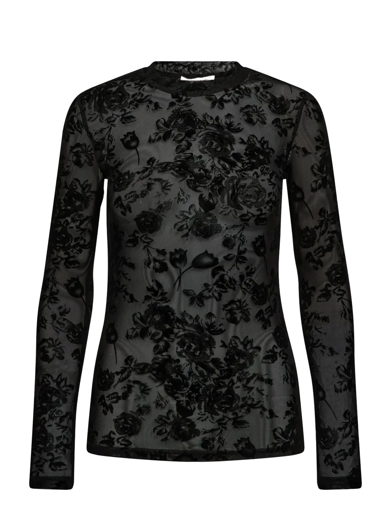 A-View Silke blouse - Kläder - BLACK / black