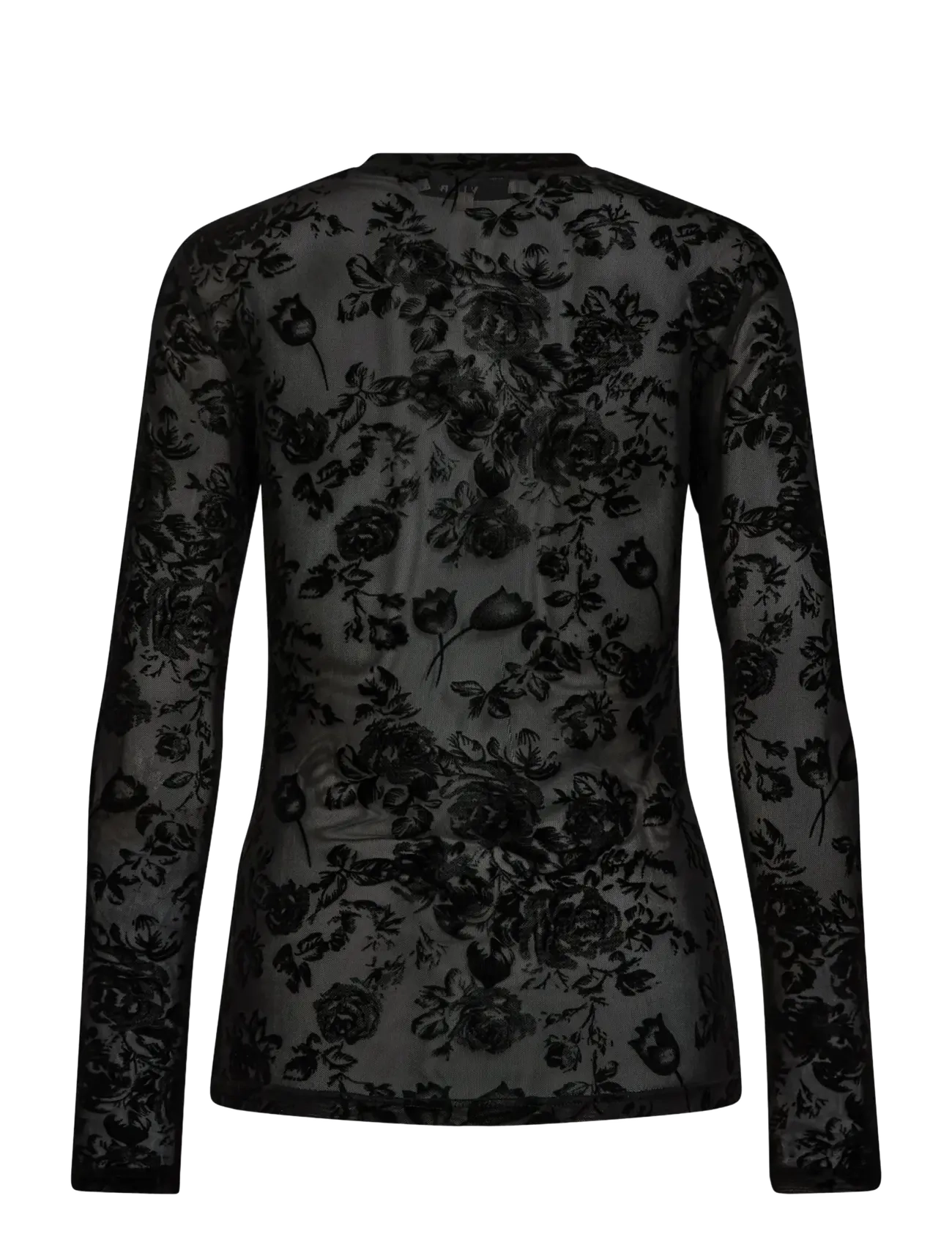 A-View - Silke blouse - långärmade blusar - black - 2