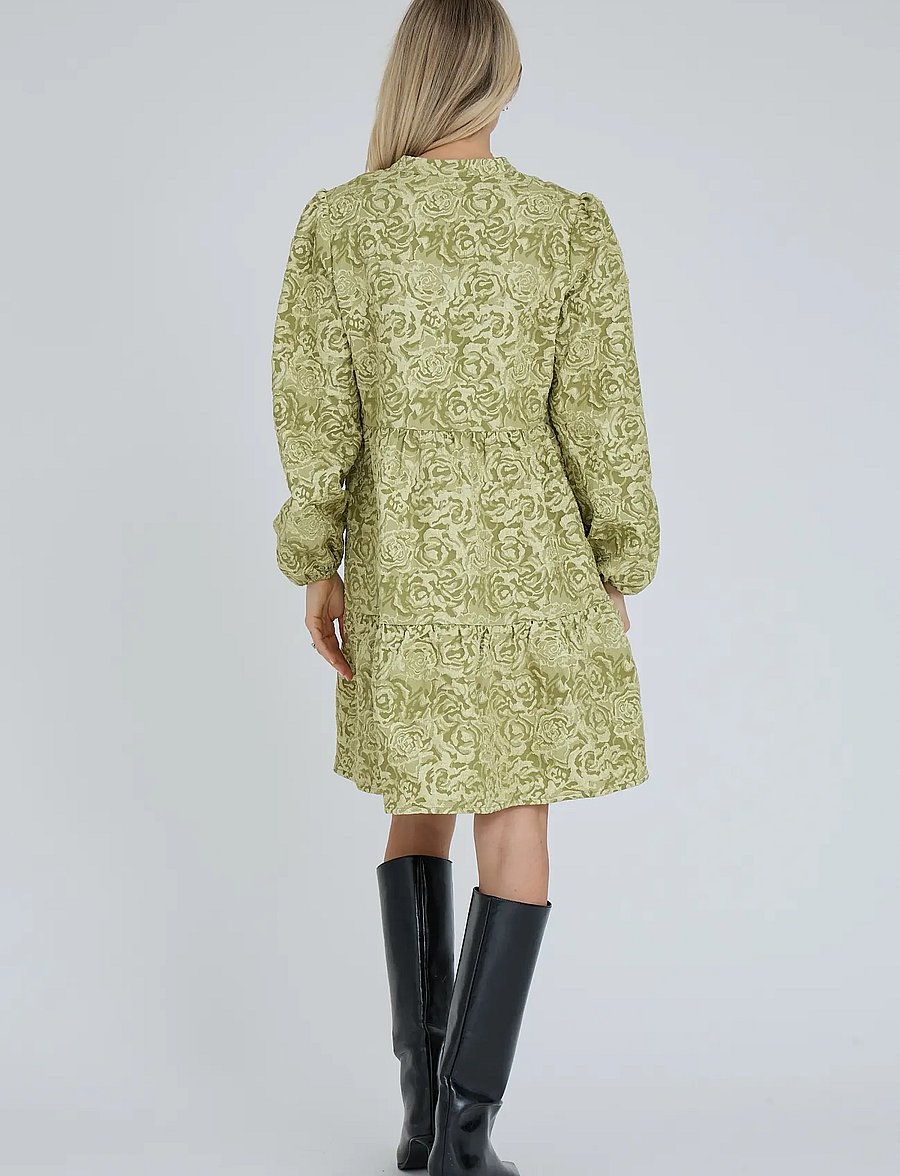 A-View - Ida dress - korte kjoler - lime - 3