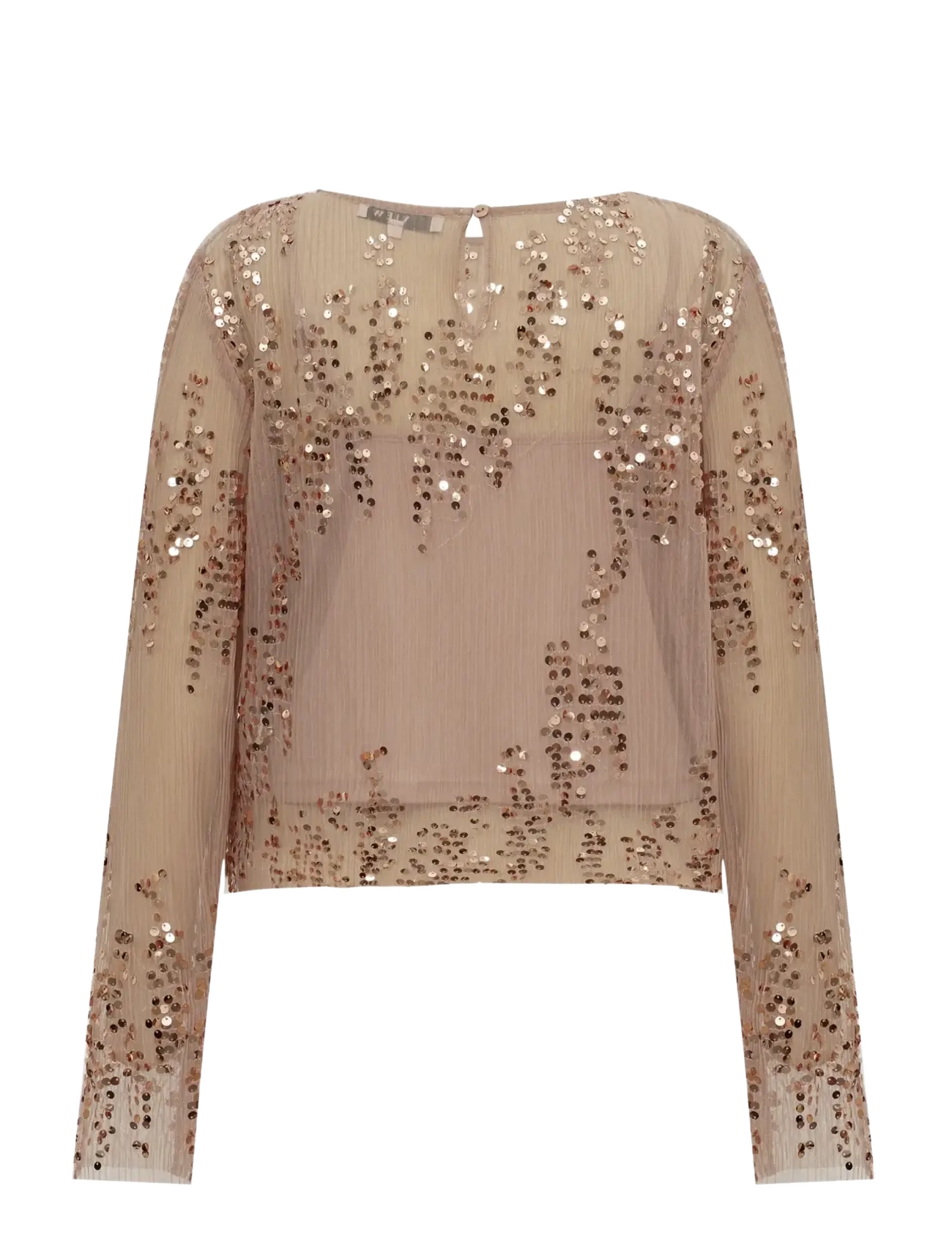 A-View - Ying blouse - långärmade blusar - almond - 2
