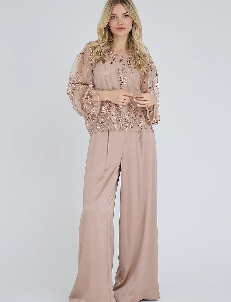 A-View - Ying blouse - langærmede bluser - almond - 0