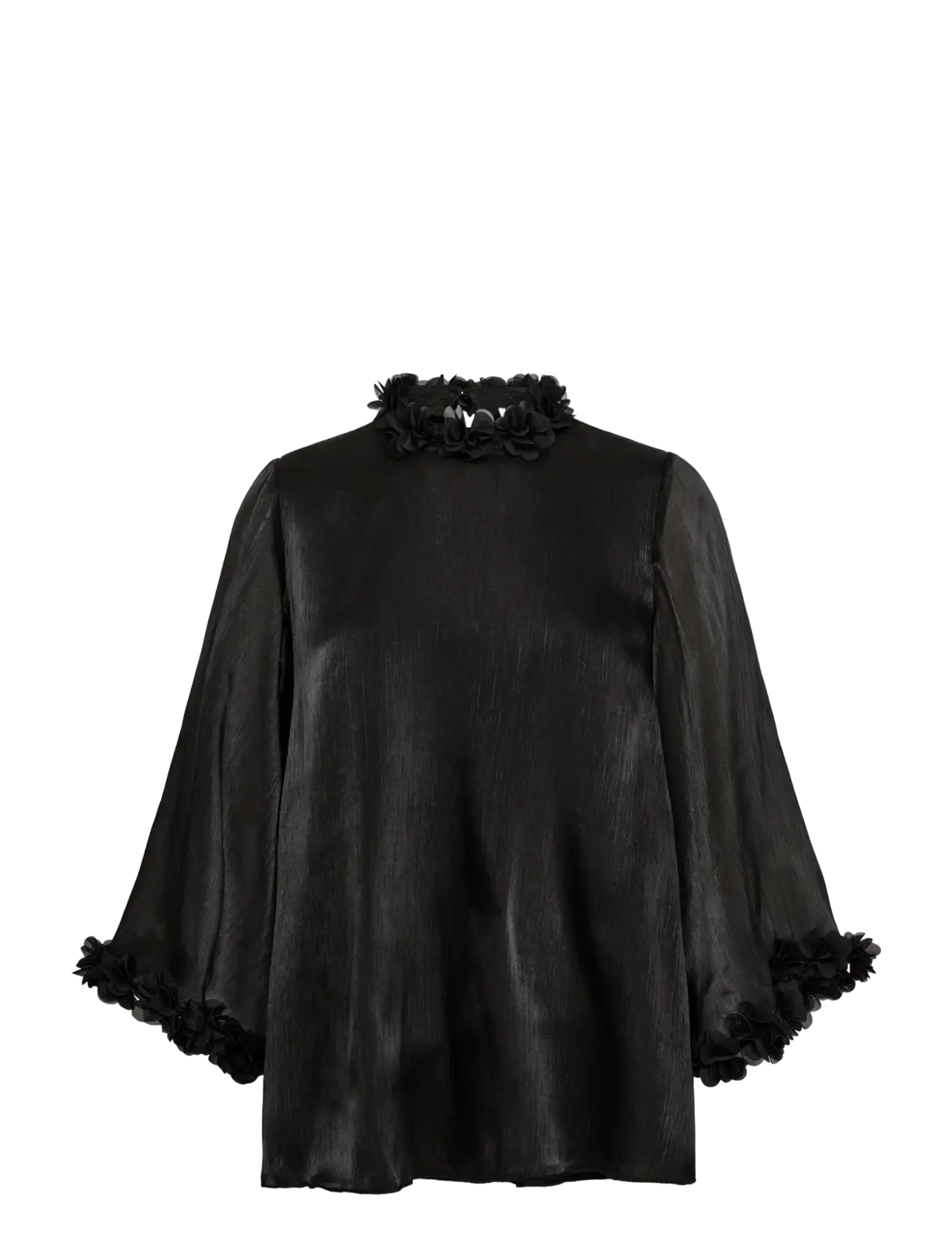 A-View Daisina blouse - Kläder - BLACK / black