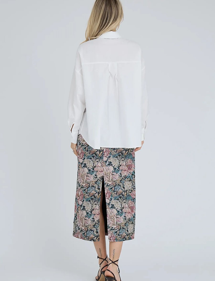 A-View - Ebba shirt - langærmede skjorter - off white - 3
