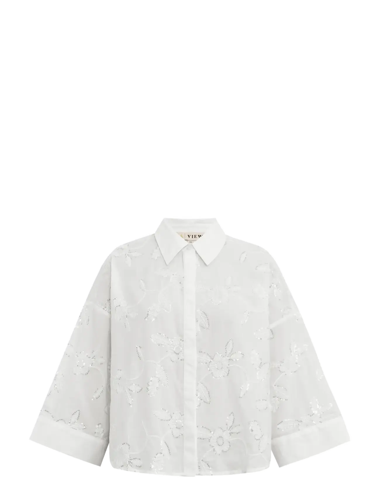 A-View Ninna shirt - Kläder - OFF WHITE / white