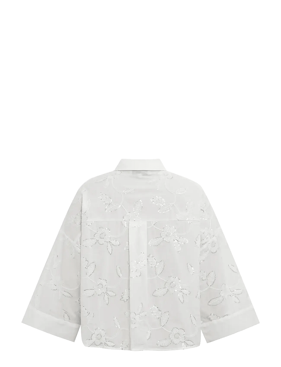 A-View - Ninna shirt - langærmede skjorter - off white - 2