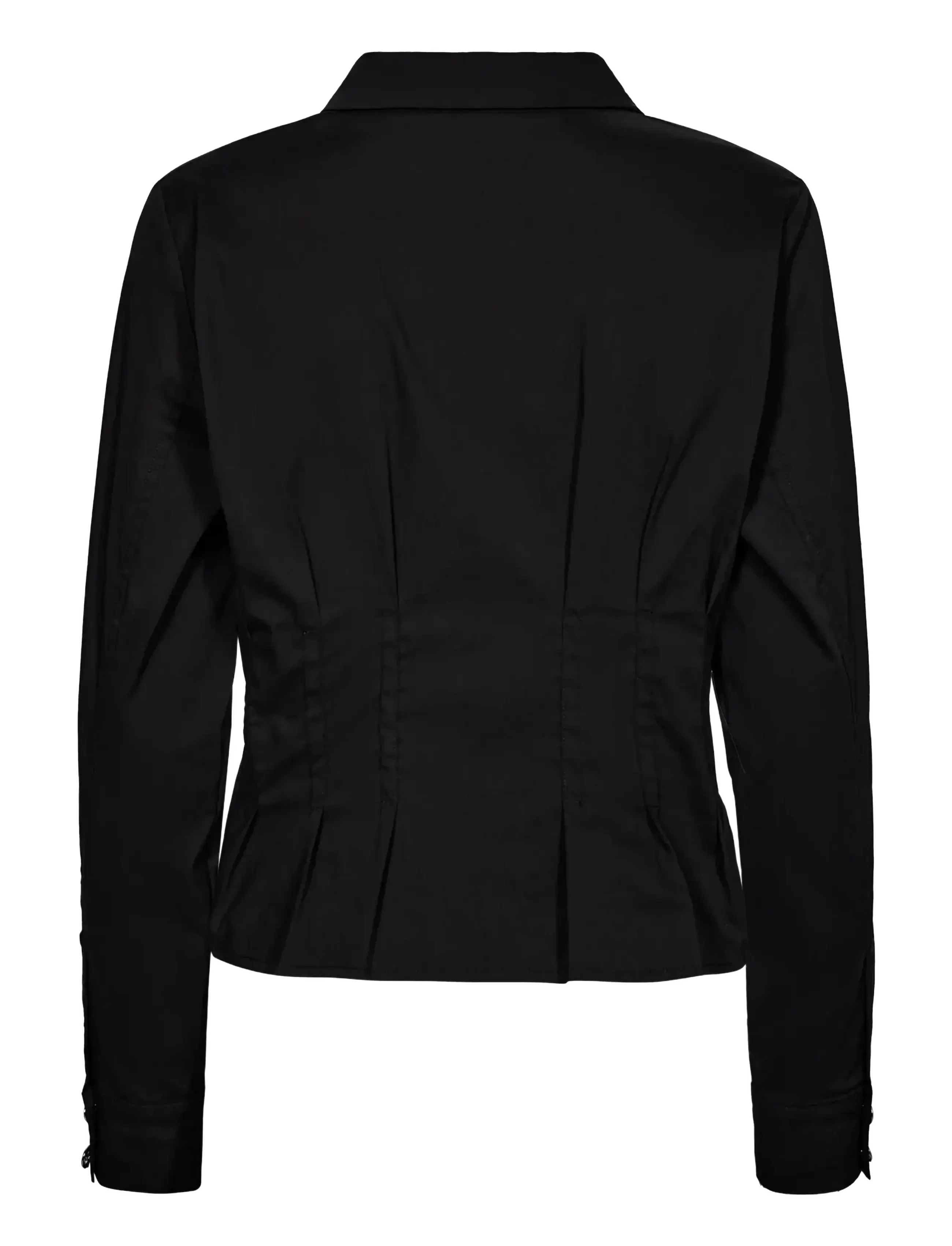 A-View - Andrine shirt - langærmede skjorter - black - 2
