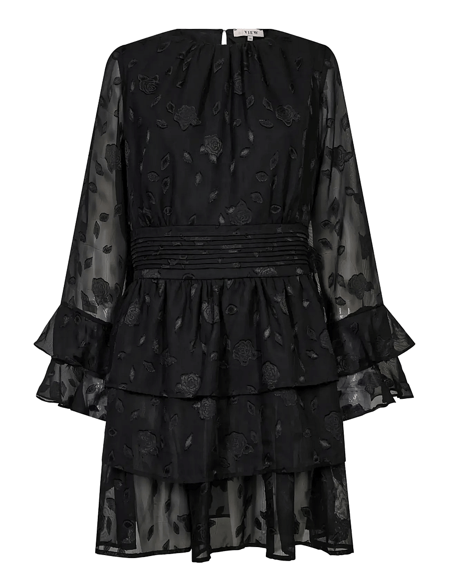 A-View - Lay dress - party dresses - black - 1