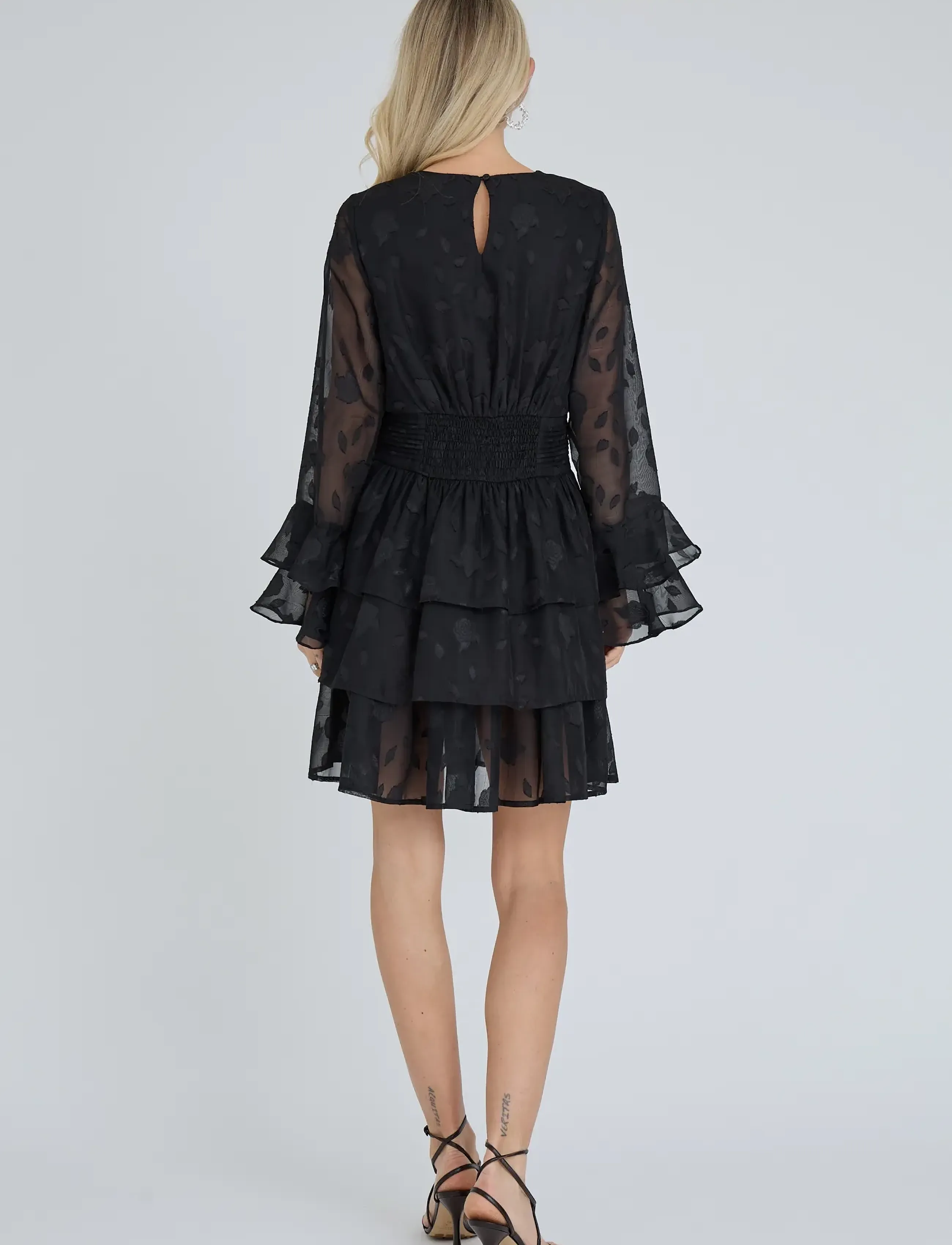A-View - Lay dress - party dresses - black - 3